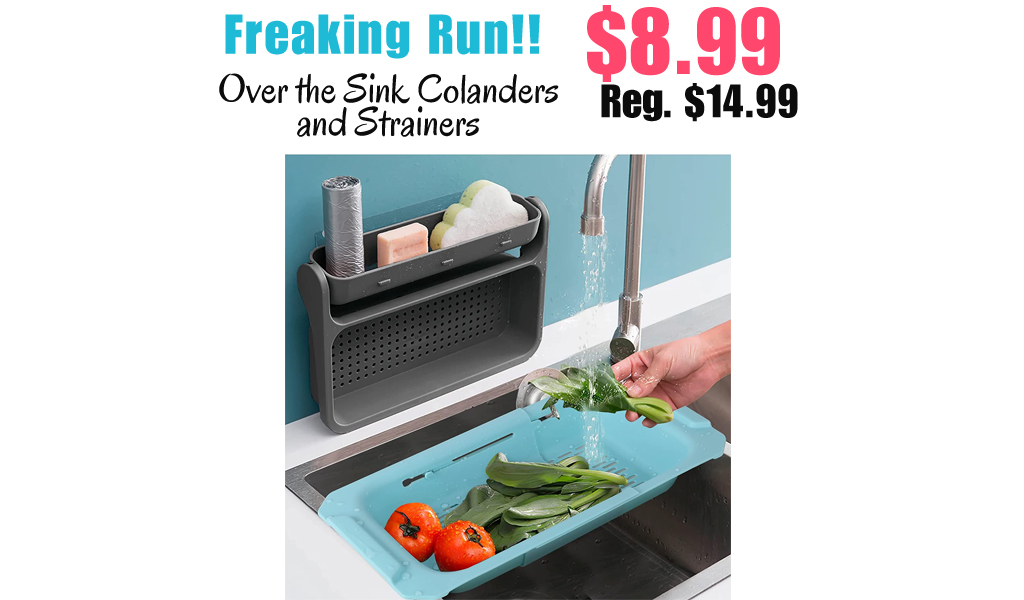 Over the Sink Colanders and Strainers Only $8.99 Shipped on Amazon.com (Regularly $14.99)