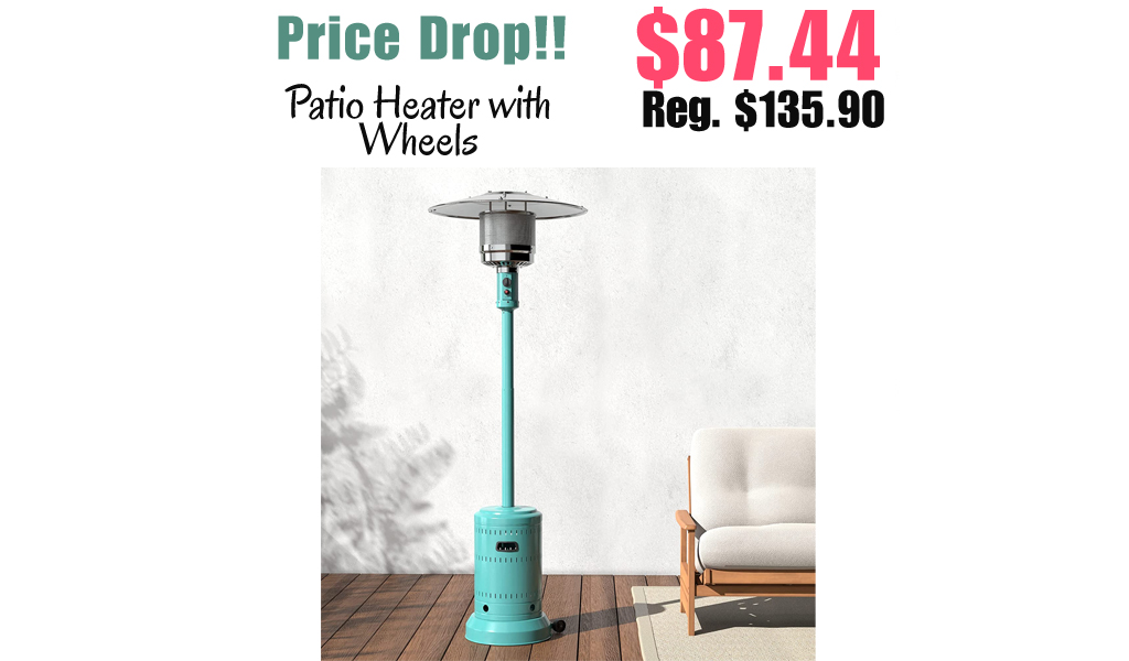 Patio Heater with Wheels Only $87.44 Shipped on Amazon (Regularly $135.90)