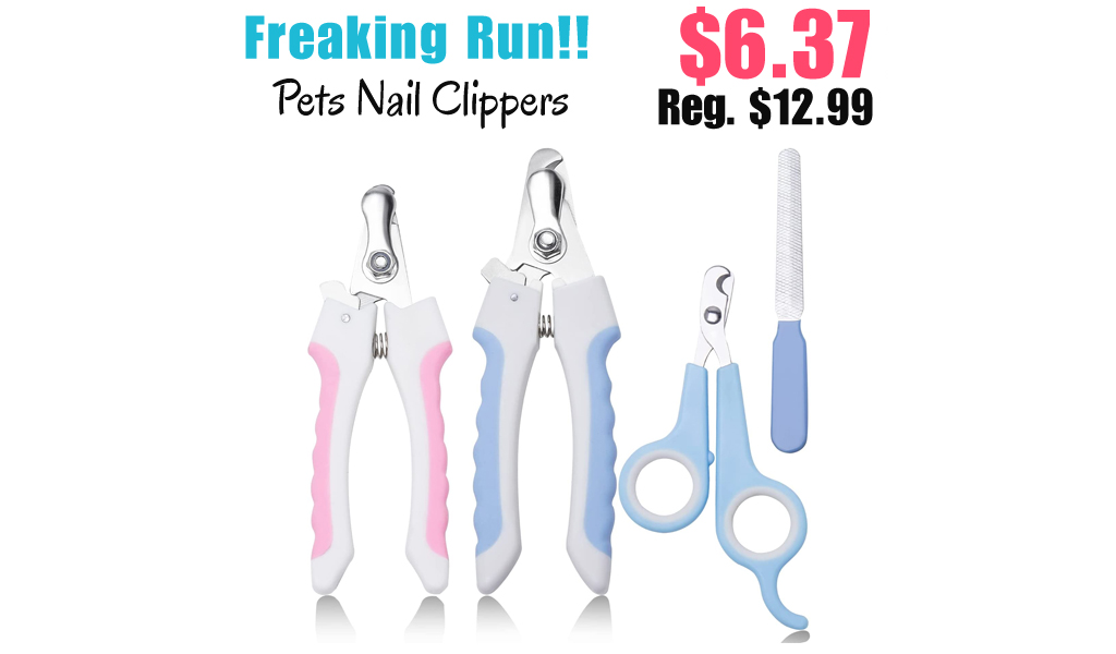 Pets Nail Clippers Only $6.37 Shipped on Amazon (Regularly $12.99)