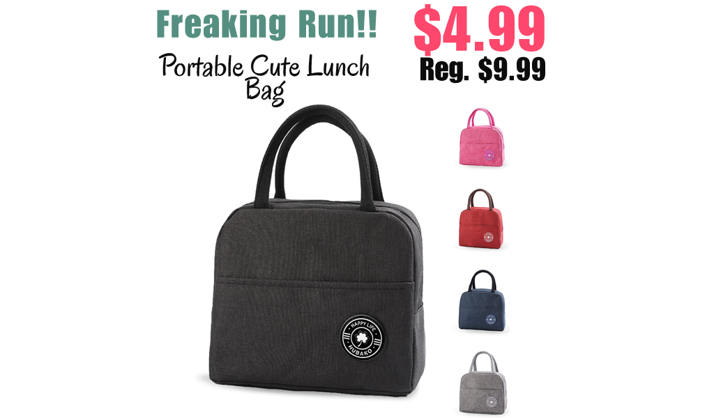 Portable Cute Lunch Bag Only $4.99 Shipped on Amazon (Regularly $9.99)