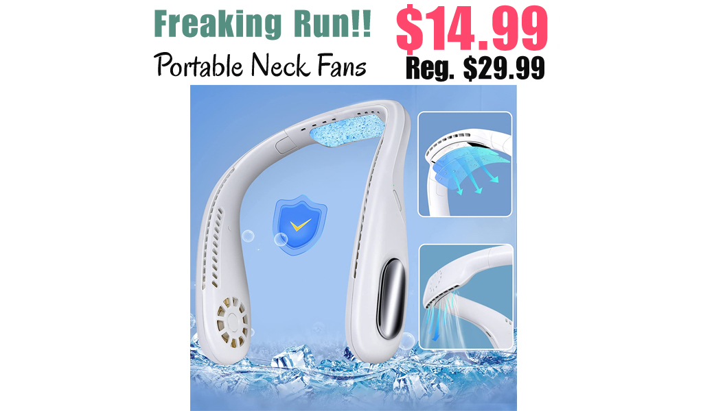 Portable Neck Fans Only $14.99 Shipped on Amazon (Regularly $29.99)