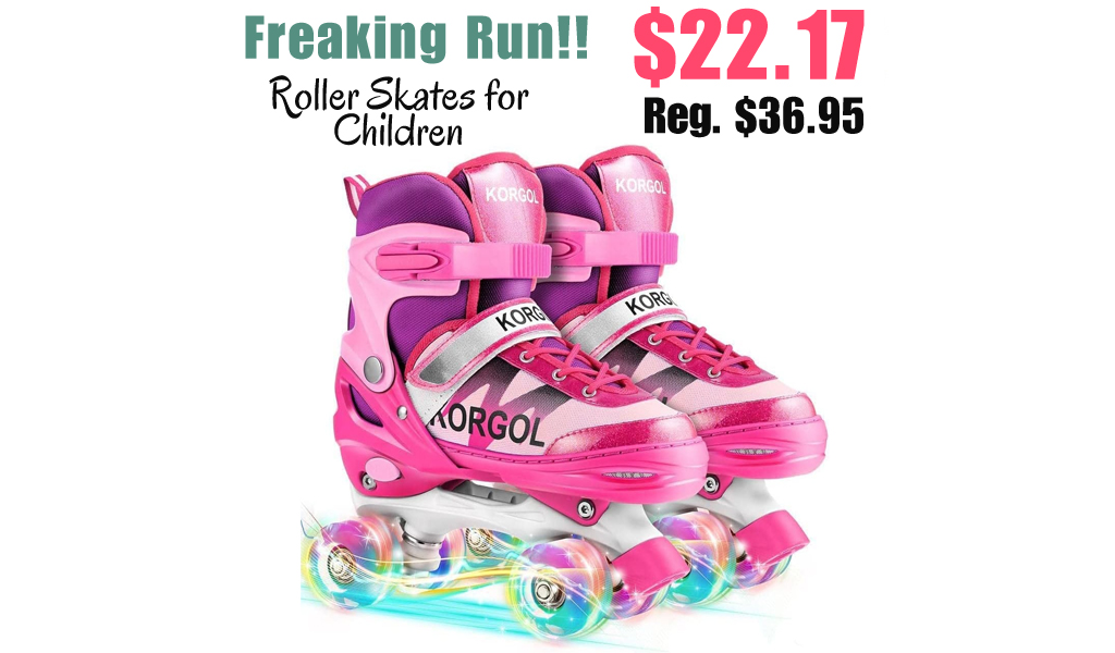 Roller Skates for Children Only $22.17 Shipped on Amazon (Regularly $36.95)