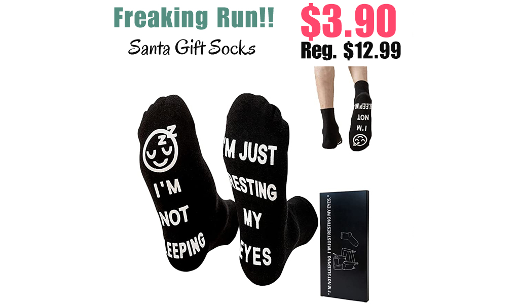Santa Gift Socks Only $3.90 Shipped on Amazon (Regularly $12.99)