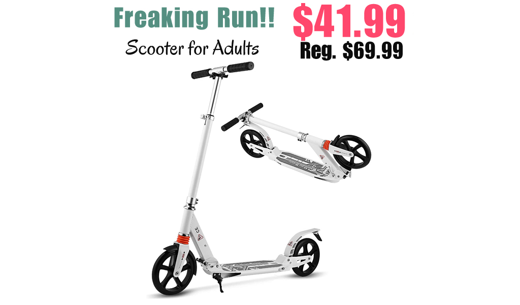 Scooter for Adults Only $41.99 Shipped on Amazon (Regularly $69.99)