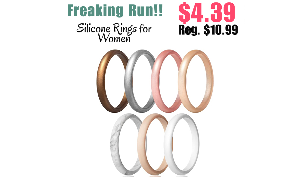 Silicone Rings for Women Only $4.39 Shipped on Amazon (Regularly $10.99)