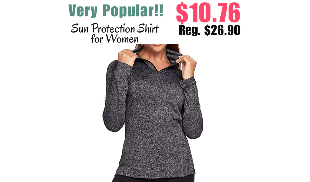 Sun Protection Shirt for Women Only $10.76 Shipped on Amazon (Regularly $26.90)