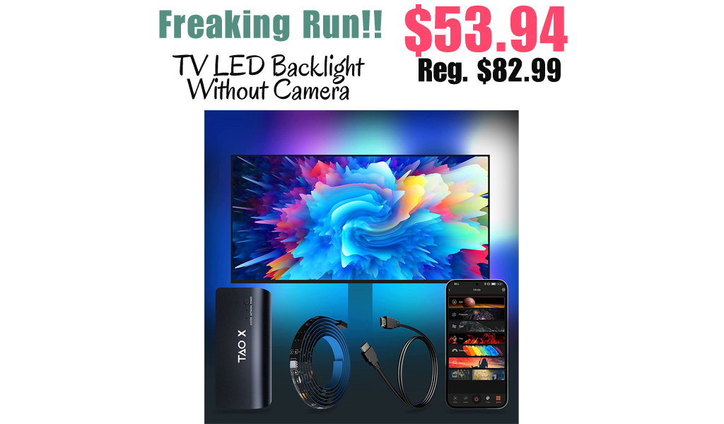 TV LED Backlight Without Camera Only $53.94 Shipped on Amazon (Regularly $82.99)