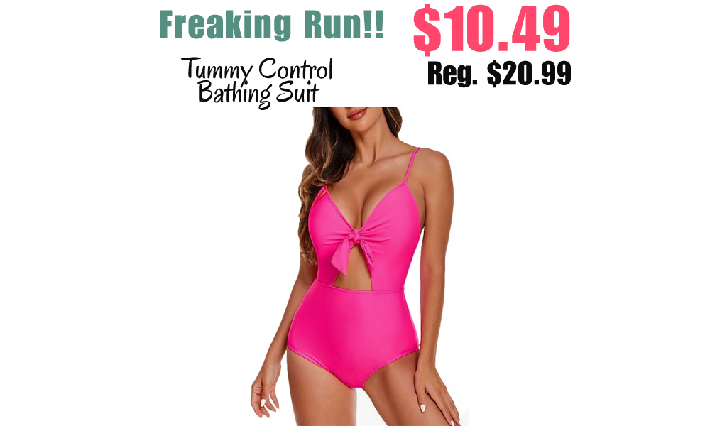 Tummy Control Bathing Suit Only $10.49 Shipped on Amazon (Regularly $20.99)