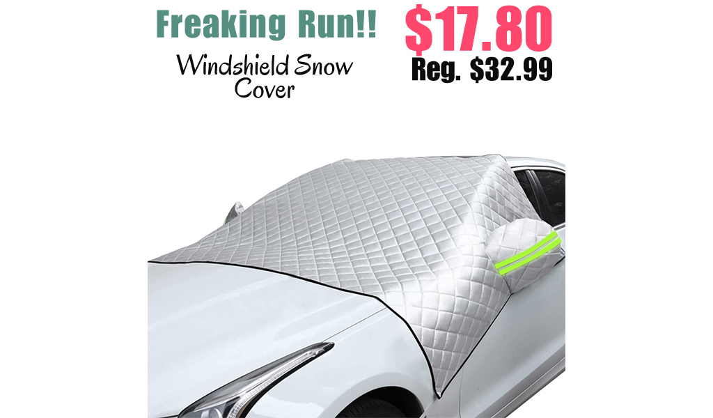 Windshield Snow Cover Only $17.80 Shipped on Amazon (Regularly $32.99)