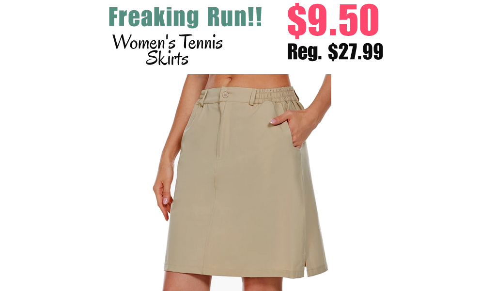 Women's Tennis Skirts Only $9.50 Shipped on Amazon (Regularly $27.99)