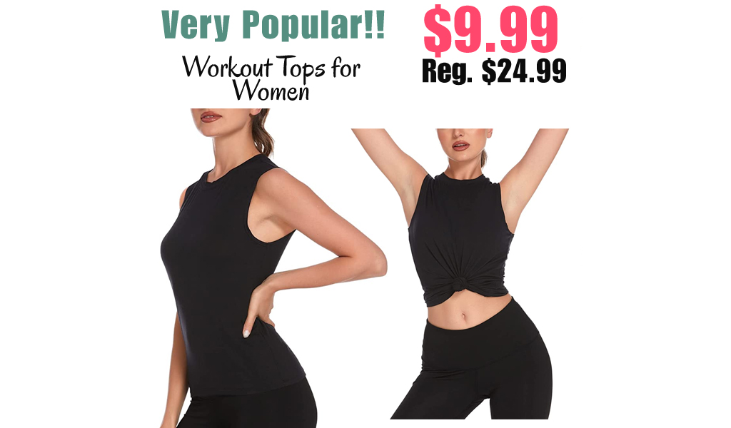 Workout Tops for Women Only $9.99 Shipped on Amazon (Regularly $24.99)