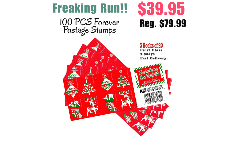 100 PCS Forever Postage Stamps Only $39.95 Shipped on Amazon (Regularly $79.99)