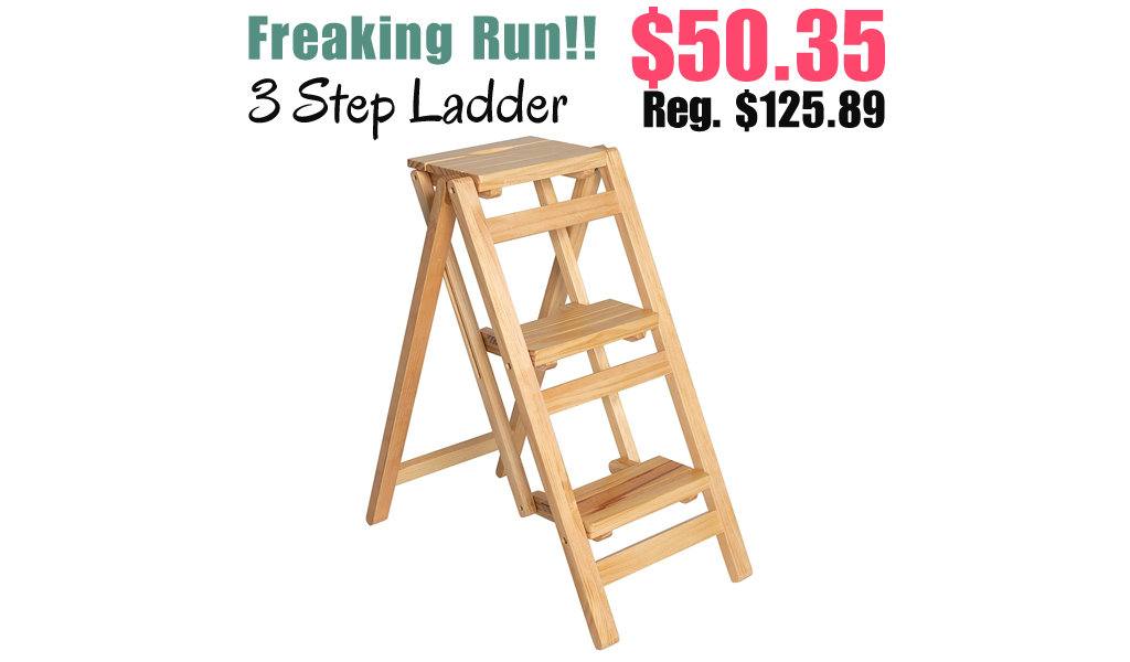 3 Step Ladder Only $50.35 Shipped on Amazon (Regularly $125.89)