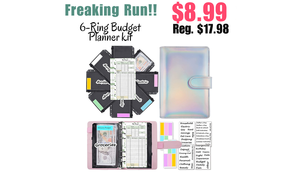 6-Ring Budget Planner kit Only $8.99 Shipped on Amazon (Regularly $17.98)