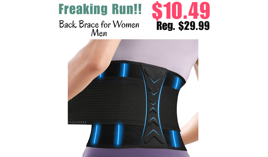 Back Brace for Women Men Only $10.49 Shipped on Amazon (Regularly $29.99)
