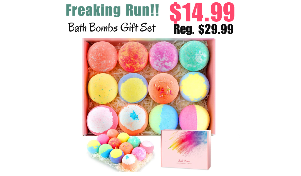 Bath Bombs Gift Set Only $14.99 Shipped on Amazon (Regularly $29.99)