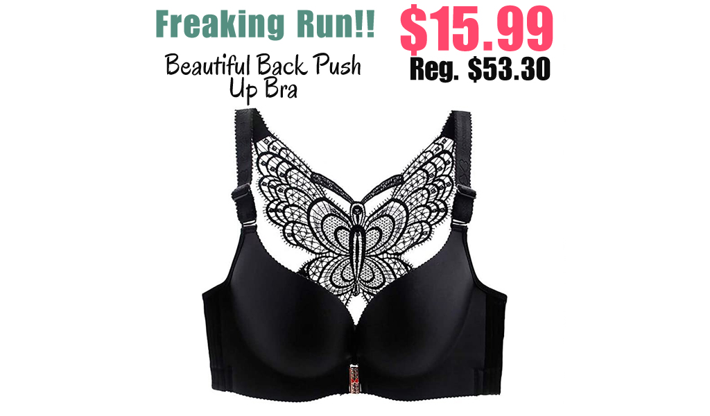 Beautiful Back Push Up Bra Only $15.99 Shipped on Amazon (Regularly $53.30)