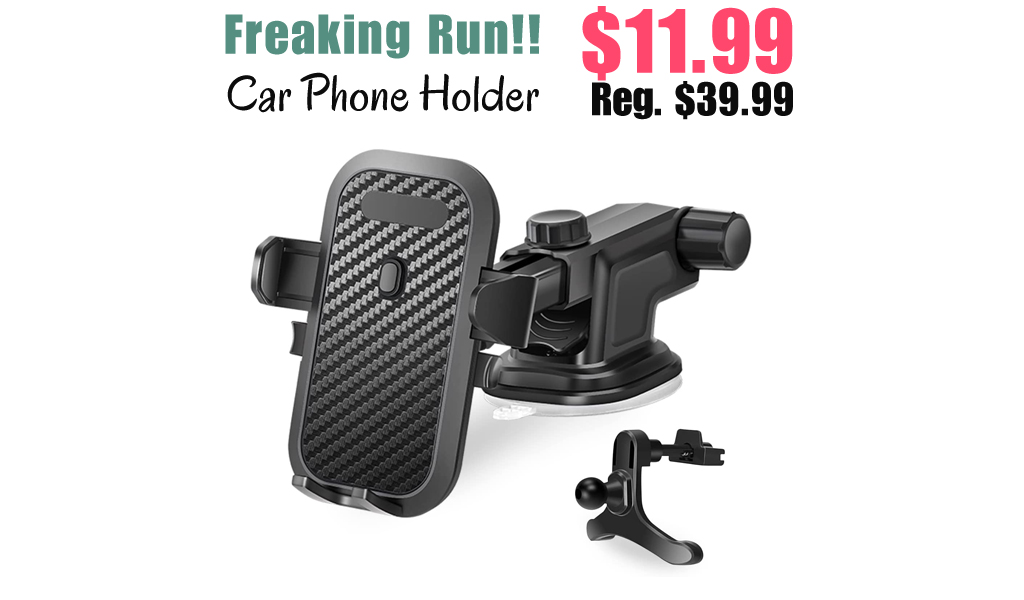 Car Phone Holder Only $11.99 Shipped on Amazon (Regularly $39.99)