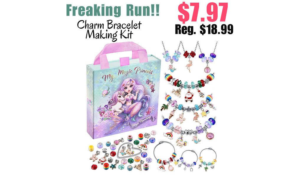 Charm Bracelet Making Kit Only $7.97 Shipped on Amazon (Regularly $18.99)