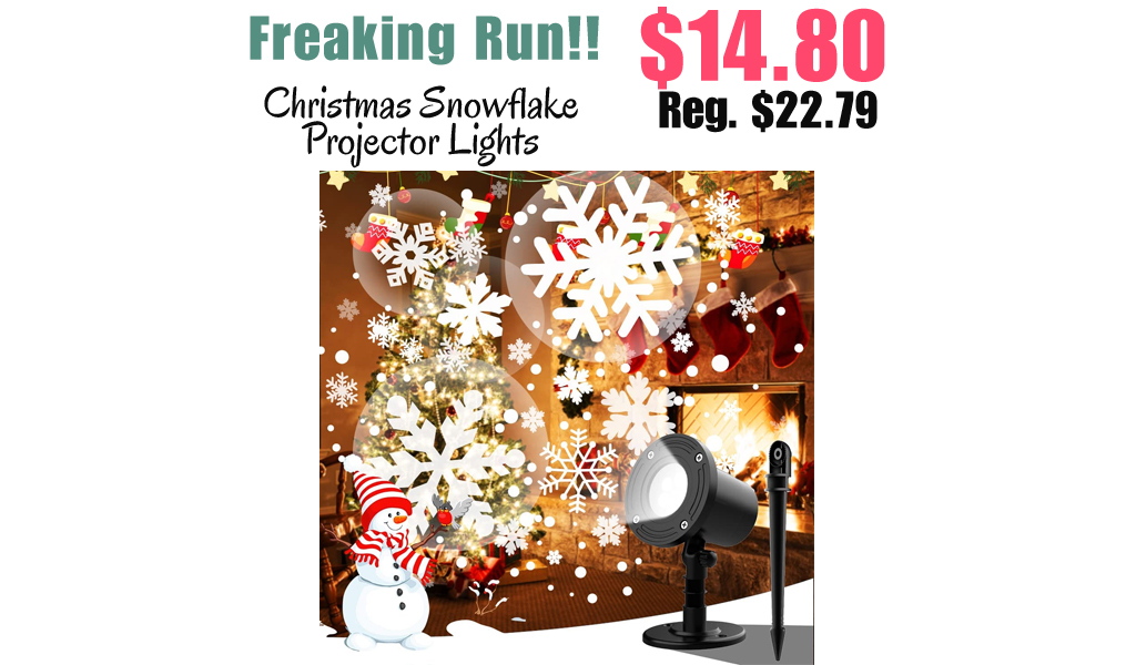 Christmas Snowflake Projector Lights Only $14.80 Shipped on Amazon (Regularly $22.79)