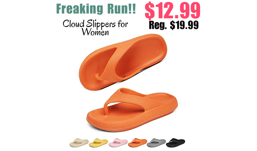 Cloud Slippers for Women Only $12.99 Shipped on Amazon (Regularly $19.99)