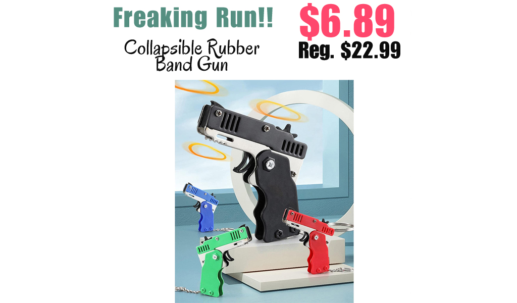 Collapsible Rubber Band Gun Only $6.89 Shipped on Amazon (Regularly $22.99)