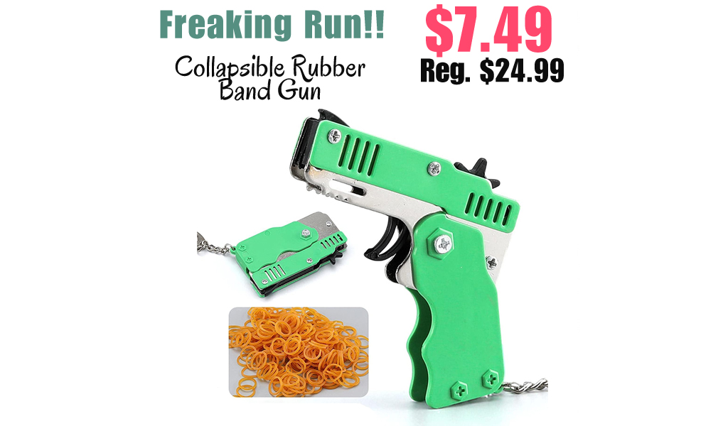 Collapsible Rubber Band Gun Only $7.49 Shipped on Amazon (Regularly $24.99)