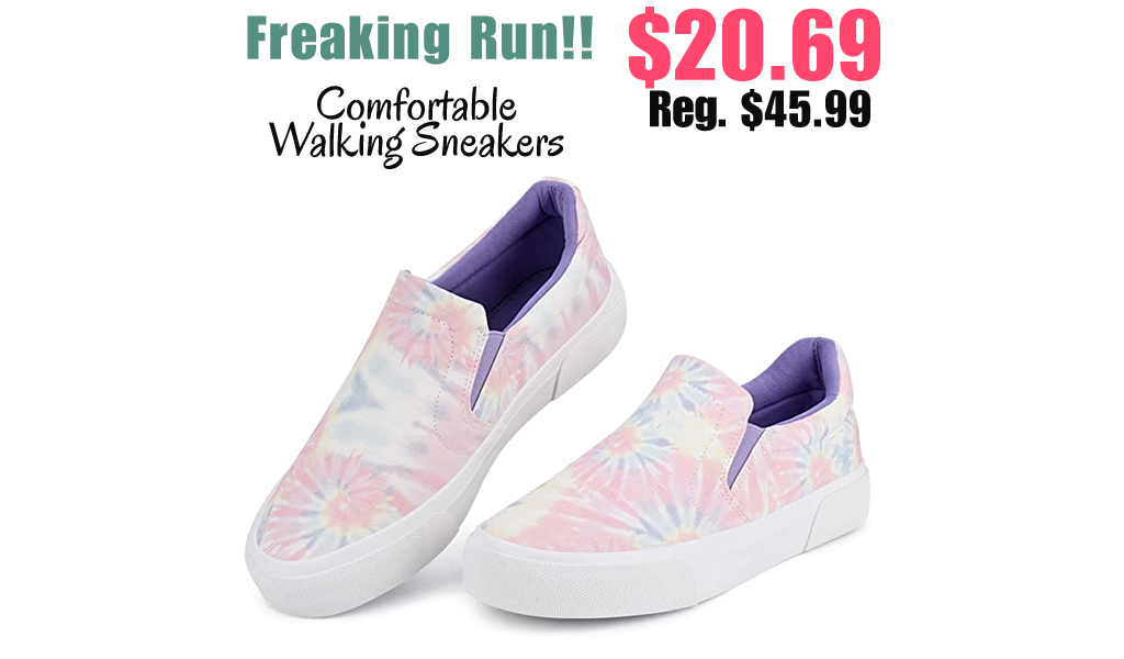 Comfortable Walking Sneakers Only $20.69 Shipped on Amazon (Regularly $45.99)