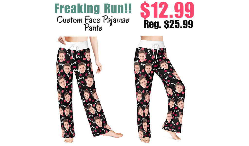 Custom Face Pajamas Pants Only $12.99 Shipped on Amazon (Regularly $25.99)