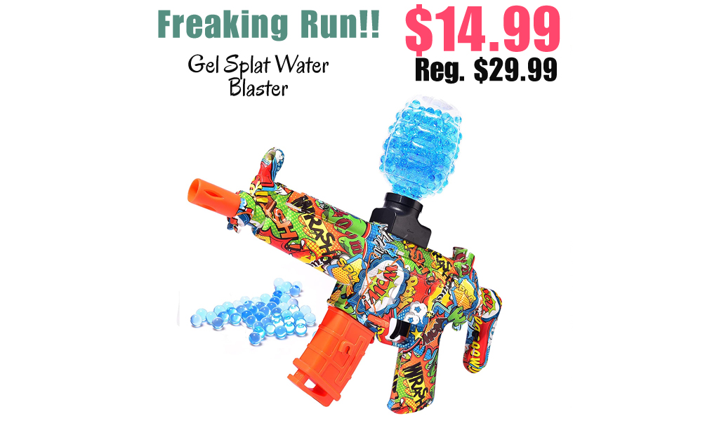 Gel Splat Water Blaster Only $14.99 Shipped on Amazon (Regularly $29.99)