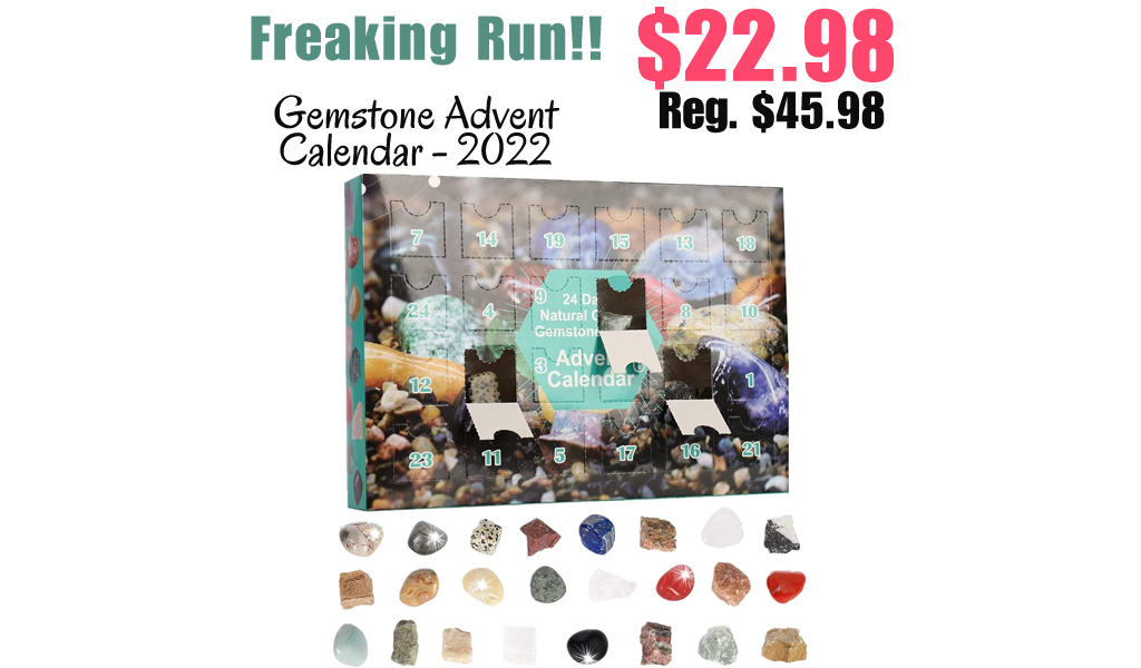 Gemstone Advent Calendar - 2022 Only $22.98 Shipped on Amazon (Regularly $45.98)