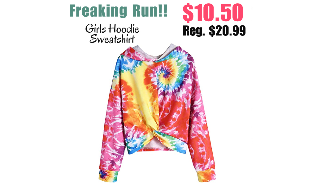 Girls Hoodie Sweatshirt Only $10.50 Shipped on Amazon (Regularly $20.99)