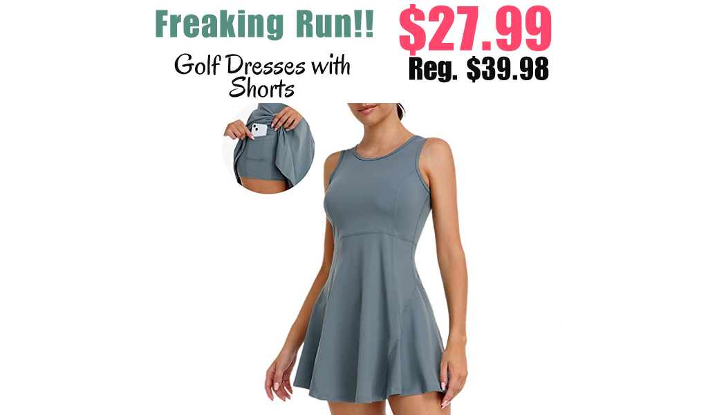 Golf Dresses with Shorts Only $27.99 Shipped on Amazon (Regularly $39.98)