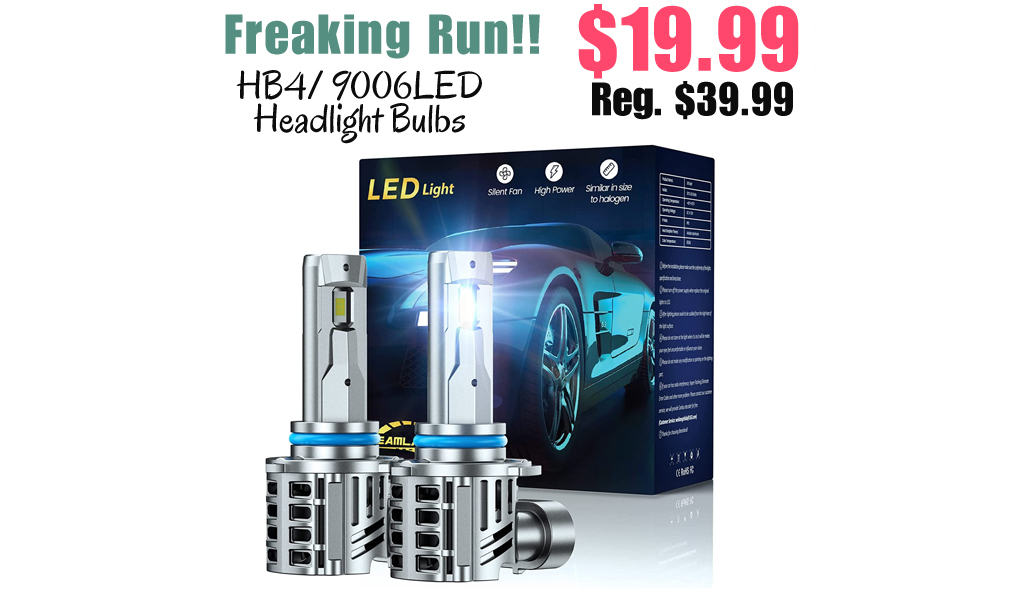 HB4/ 9006LED Headlight Bulbs Only $19.99 Shipped on Amazon (Regularly $39.99)