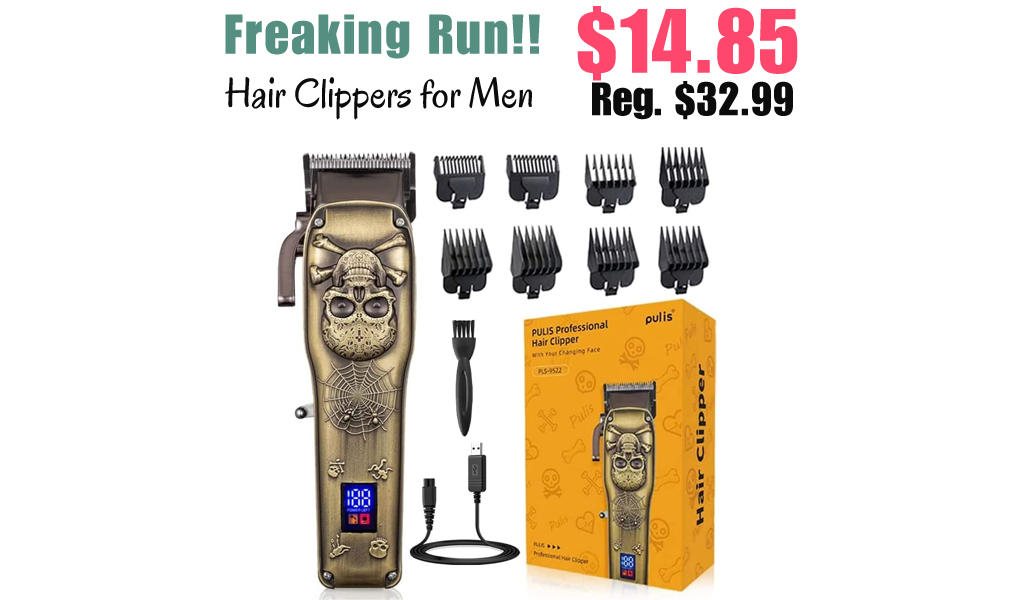 Hair Clippers for Men Only $14.85 Shipped on Amazon (Regularly $32.99)