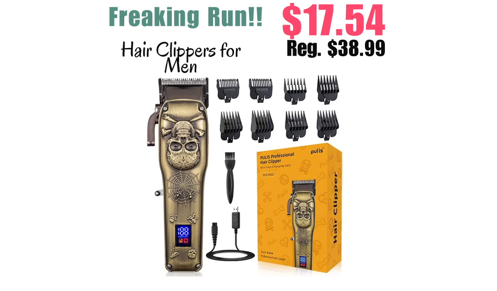 Hair Clippers for Men Only $17.54 Shipped on Amazon (Regularly $38.99)