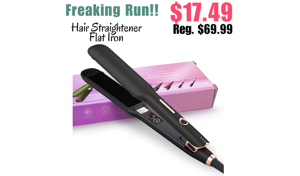 Hair Straightener Flat Iron Only $17.49 Shipped on Amazon (Regularly $69.99)
