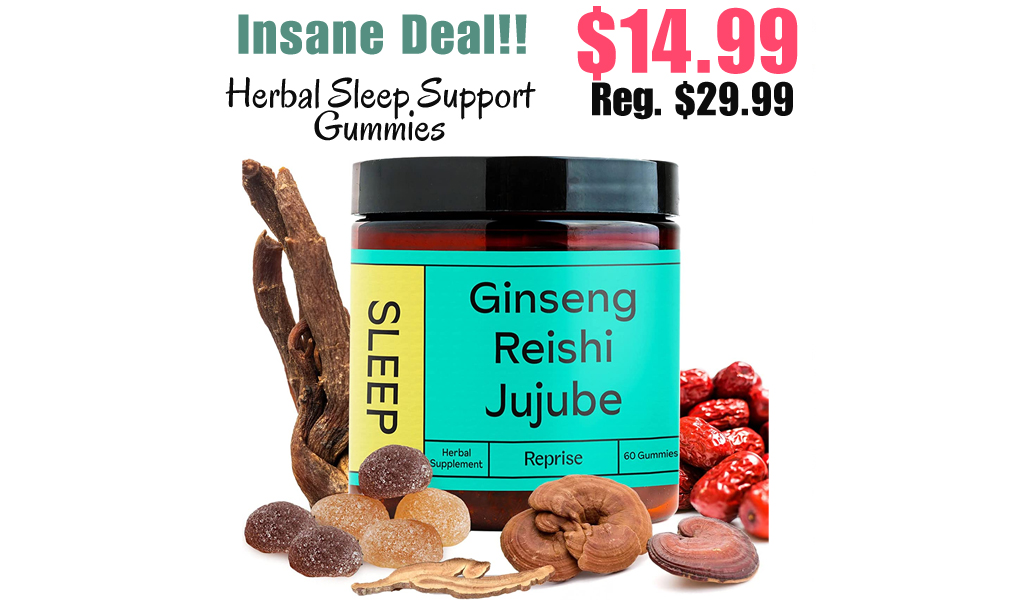 Herbal Sleep Support Gummies Only $14.99 Shipped on Amazon (Regularly $29.99)