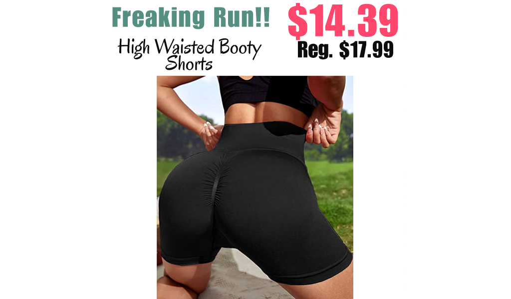High Waisted Booty Shorts Only $14.39 Shipped on Amazon (Regularly $17.99)