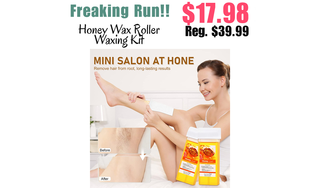 Honey Wax Roller Waxing Kit Only $17.98 Shipped on Amazon (Regularly $39.99)