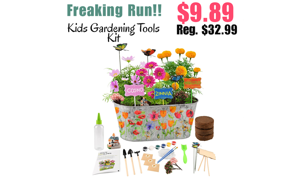 Kids Gardening Tools Kit Only $9.89 Shipped on Amazon (Regularly $32.99)