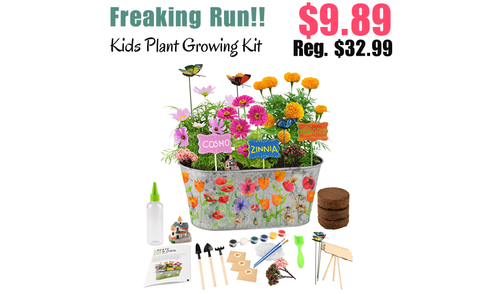 Kids Plant Growing Kit Only $9.89 Shipped on Amazon (Regularly $32.99)