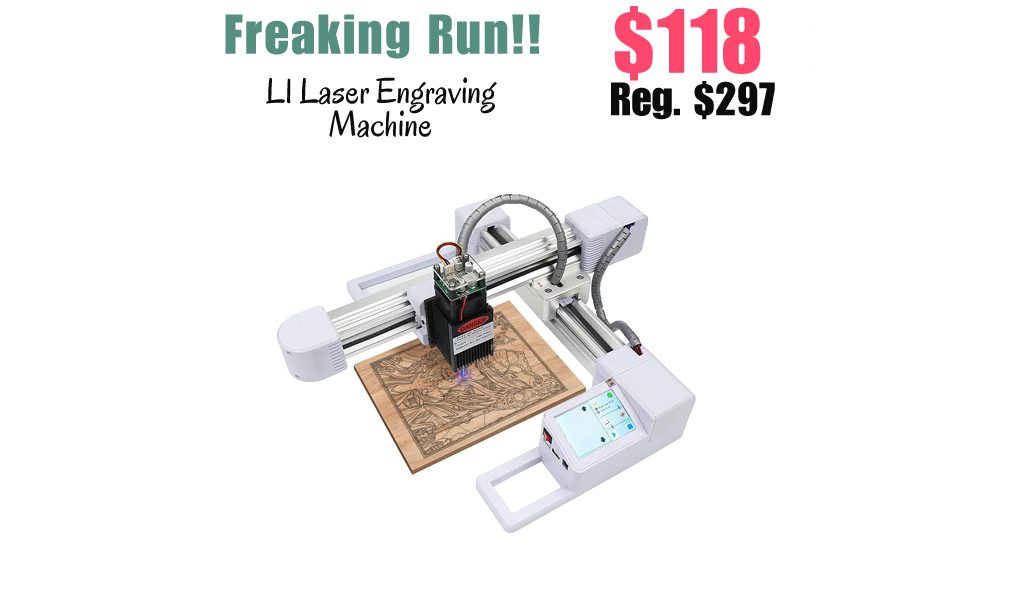 L1 Laser Engraving Machine Only $118 Shipped on Amazon (Regularly $297)