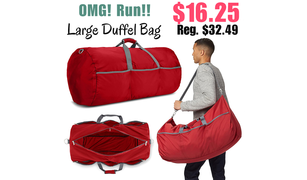 Large Duffel Bag Only $16.25 Shipped on Amazon (Regularly $32.49)