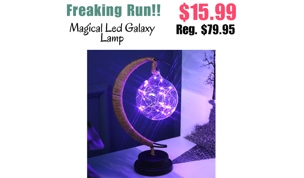 Magical Led Galaxy Lamp Only $15.99 Shipped on Amazon (Regularly $79.95)