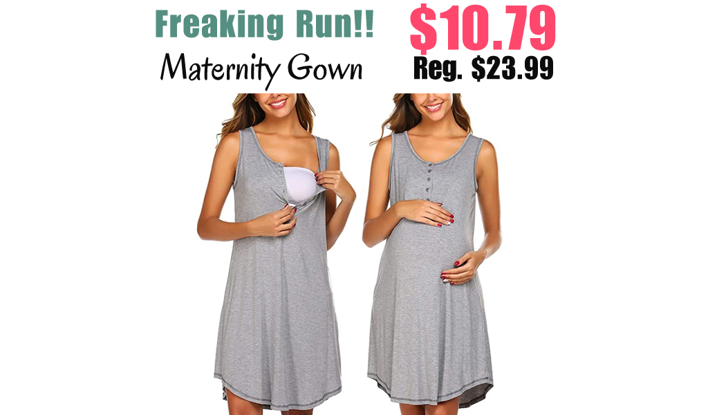 Maternity Gown Only $10.79 Shipped on Amazon (Regularly $23.99)