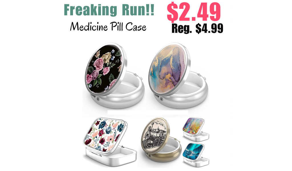 Medicine Pill Case Only $2.49 Shipped on Amazon (Regularly $4.99)