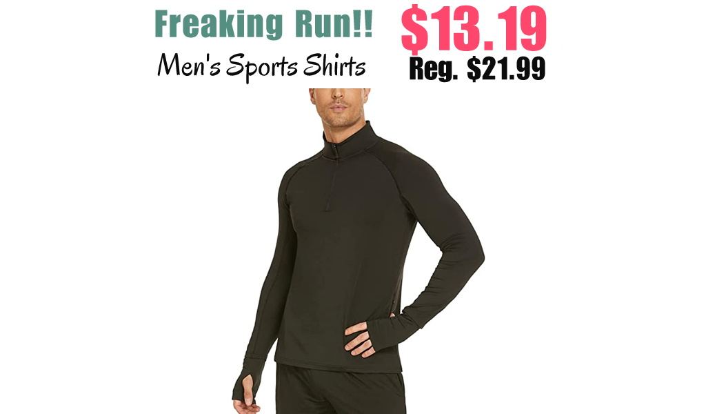 Men's Sports Shirts Only $13.19 Shipped on Amazon (Regularly $21.99)