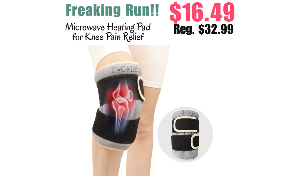 Microwave Heating Pad for Knee Pain Relief Only $16.49 Shipped on Amazon (Regularly $32.99)
