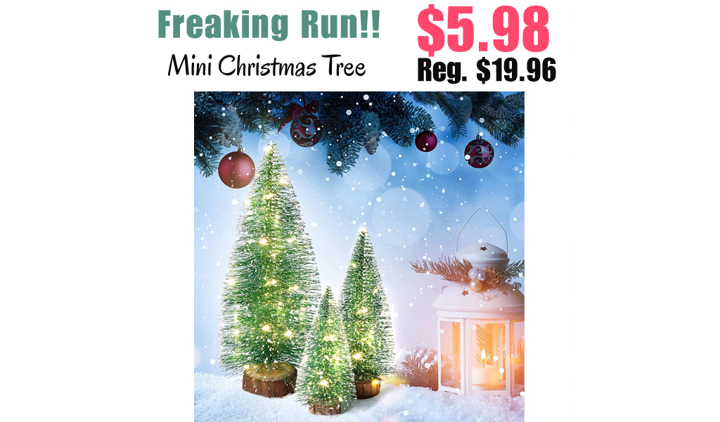 Mini Christmas Tree Only $5.98 Shipped on Amazon (Regularly $19.96)